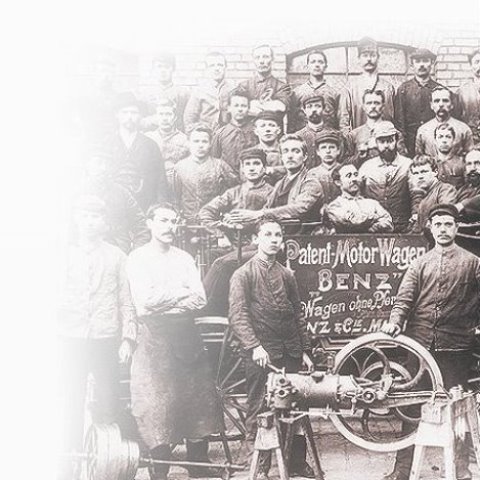 Production of the first gas engine.